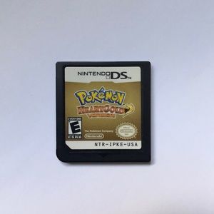Nintendo DS HeartGold pokemon game